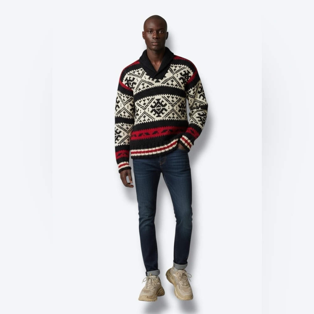 1980s Polo by Ralph Lauren Hand-Knit Sweater